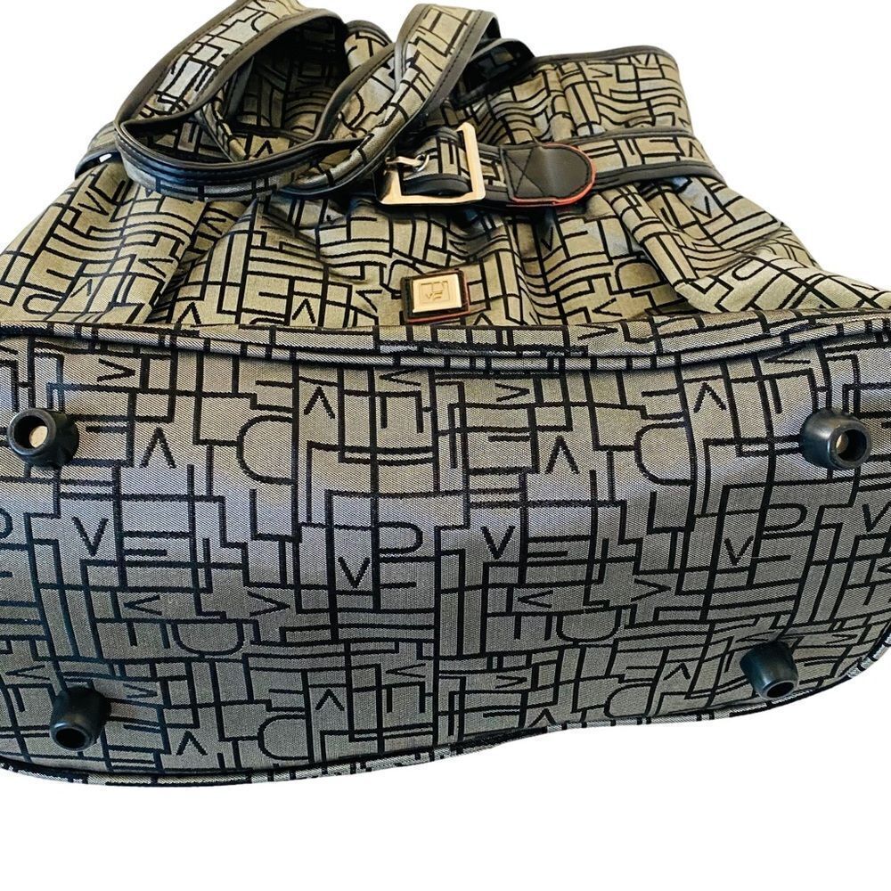 Diane Von Furstenberg DVF Large Logo Laptop Pocket Randa Travel Tote Bag NWOT - Picture 7 of 15